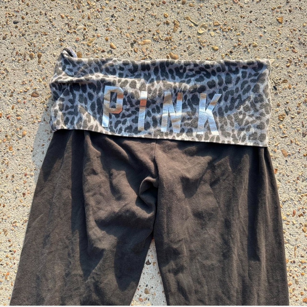 Victoria Secret Pink Fold Over Yoga Pants